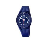 Calypso Watches Montre enfant K6064/3 – Caoutchouc bleu, quartz, étanche 10 ATM