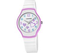Calypso montre plastique jeunesse K5806/1 Montre analogique mode blanche D2UK5806/1