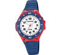 Calypso montre plastique PU enfants K5758/1 Fashion montre bracelet bleu Junior D2UK5758/1
