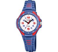 Calypso Montre pour enfant Montre analogique avec lumière Bracelet silicone bleu foncé K5757/5