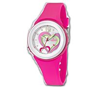 Montre Fille Calypso K5576-5 - Bracelet Silicone Rose Rose