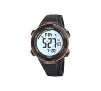 Calypso Montre pour Homme K5780/6 Flash Time Boîtier en Plastique Noir Bracelet en Plastique Noir