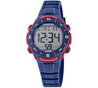 CALYPSO Montre pour Enfants K5801/4 Digital Crush Boîtier en Plastique Multi Bracelet en Plastique Bleu
