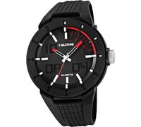 Calypso plastique PUR hommes montre K5629/2 montre-bracelet noir Analogico D2UK5629/2