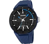Calypso plastique PUR hommes montre K5629/3 montre-bracelet bleu Analogico D2UK5629/3