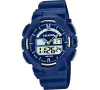 Calypso plastiquePolyuréthaneMontre homme K5772/3 Sport Montre bleue numérique D2UK5772/3