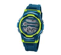 Calypso pour Garçon Montre Numérique K5808/3 PU Bleu Foncé Vert Clair UK5808/3