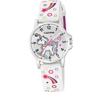 Calypso PUR Montre enfant analogique Fashion Montre multicolore blanc rose D2UK5776/4