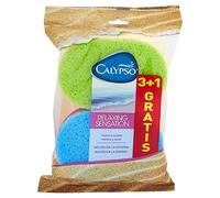 Calypso - Relaxing Sensation - 4 éponges douces, augmente la quantité de mousse