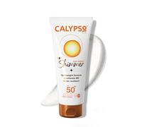 Calypso Shimmer Lotion solaire SPF50+ | Très haute protection UVA + UVB, résistante à l'eau, protection solaire scintillante pour le visage et le corps, 100 ml