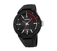Calypso UK5629/2 PVD Montre analogique pour Homme Noir/Noir, Bracelet