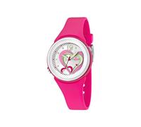 Montre Fille Calypso K5576-5 - Bracelet Silicone Rose Rose