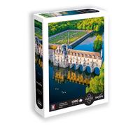 Calypto By Sentosphere Puzzle 1000 Pièces Paysage - Château De Chenonceau - Touraine