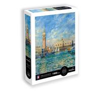 Calypto By Sentosphere Puzzle 1000 Pièces - Vue De Venise (Le Palais Des Doges) - Pierre-Auguste Renoir