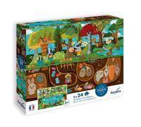 Calypto By Sentosphere Puzzle 24 Pièces X 2 Vie Dessus / Vie Dessous