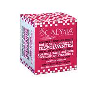 CALYSIA Boîte de 10 Lingettes Dissolvant