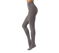 CALZITALY Collants Opaque en Douce Microfibre de Couleur | S, M, L, XL, XXL, 3XL, 4XL | 80 DEN | Fabriqué en Italie (XL, Gris)