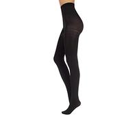 CALZITALY Collants Opaques Gainant avec Effet Push-Up | Noir | S, M, L, XL | 40 DEN | Made in Italy (M, Noir)