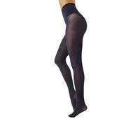 CALZITALY Collants Opaques Sans Coutures, Collants en Microfibre, Collant Confort, S, M, L, XL, XXL, Noir, Bleu, Vert, Orange, Bordeaux, Made in Italy (M-L, Navy)