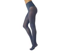 CALZITALY Collants Opaques Sans Coutures, Collants en Microfibre, Collant Confort, S, M, L, XL, XXL, Noir, Bleu, Vert, Orange, Bordeaux, Made in Italy (M-L, Blue Jeans)