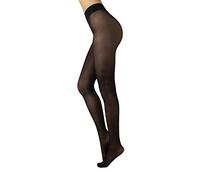 CALZITALY Collants Voile, Collant sans Démarcation, Collant Effet Nu, Bas Femme | Naturel, Noir | S, M, L| 20 DEN | Made in Italy (L, Noir)