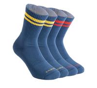 CALZITALY PACK 2-3-4 PAIRES Chaussettes de sport Unisexes, Chaussettes de Tennis Padel Running Crossfit Fitness, Chaussettes Techniques en coton | MADE IN ITALY (39-42, 2 Paires - Asa)