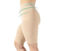 CALZITALY Short Sculptant, Gaine Amincissante, Culotte Gainante | Naturel, Noir | S, M, L, XL, 2XL, 3XL, 4XL | Made in Italy (M-L, Naturel)