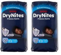 Calzoncillos De Noche De 8 A 15 Años Niños Dry Nites 9 unidades (Lot de 2)