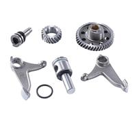 Cam Cam Arbre Assy, 1,93x0.87x0.87 pouces de course de rechange Kit d'arbre à cames de course de rechange, kit de culbuteur 6PCS, accessoires de modification pour les vannes Resider Restoror Builder D