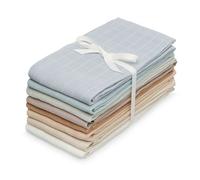 Cam Cam Copenhagen - Lot de 8 langes en mousseline de Coton Bio Mix - Ocean