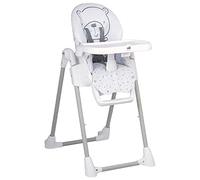 CAM Il Mondo del Bambino - art.S2250/C247 - Chaise Haute Pappananna - Fabriqué en Italie - parfait de 0 à 36 mois - TEDDY GRIS
