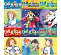Cam Jansen Lot de 6 livres (Mystère de l'OVNI, chien de télévision, Babe Ruth, diamants volés, os de dinosaures, pièces d'or)