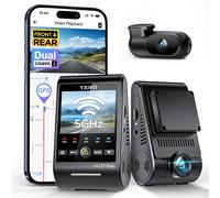 Cam ra embarqu e VIOFO A229 Plus, double capteur STARVIS 2 avant et arri re, 2 canaux HDR 1440P + 1440P, commande vocale, Wi-Fi 5 GHz, GPS ultra