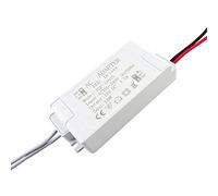 CAM2 Transformateur LED 12 V 18 W - Bloc d'alimentation 1,25 A 230 V vers 12 V CC - Tension constante - Adaptateur pour lampes LED G4, MR11, GU5.3, MR16