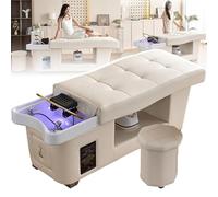 Cama de terapia de agua avec terapia de luz y reposacabezas de masaje máquina de fumigación calentador de agua circulación de agua de caída de 360° capacité de chargement : 350 kg