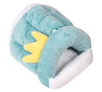 Cama nidos Para Hámster, Cama Para Hámster | Cama para dormir avec osos dorados - Accesorios de jaula cálida lavable, cueva de animaux pequesños la