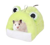 Cama nidos Para Hámster, Cama Para Hámster | Cama para dormir avec osos dorados - Accesorios de jaula cálida lavable, cueva de animaux pequesños la