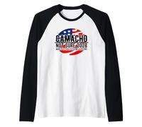 Camacho Not Sure for President 2028 USA Funny Manche Raglan