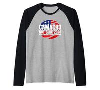 Camacho Not Sure for President 2028 USA Funny Manche Raglan