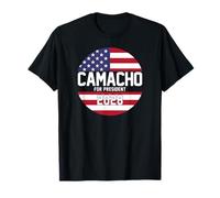 Camacho Not Sure for President 2028 USA Funny T-Shirt