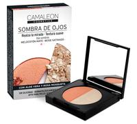 Camaleon Cosmetics Fard à Paupières Pêche + Beige 2 x 2.3g