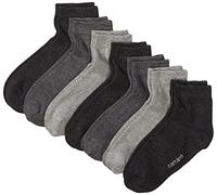 Camano 3023 Ca-Soft Quarter 7 Paar Chaussettes, Gris (Grey Combi 49), FR: 43-46 (Taille Fabricant: 43/46) (Lot de 7) Homme