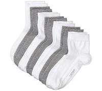 Camano 3023 Ca-Soft Quarter 7 Paar Chaussettes, Blanc (White Combi 01), FR: 39-42 (Taille Fabricant: 39/42) (Lot de 7) Homme