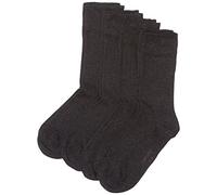 Camano 3512 Ca-Soft Bio-Cotton 4 Paar Chaussettes, Gris (Antracite Mel. 08), FR: 39-42 (Taille Fabricant: 39/42) (Lot de 4) Homme