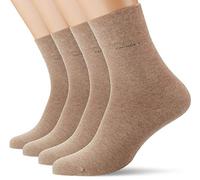 Camano 3642000 Chaussettes, Beige (Sand Melange 8300), 39/42 (Lot de 4) Femme