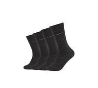 Camano 3642000 Chaussettes, Gris (Anthracite 0008), 39/42 (Lot de 4) Femme