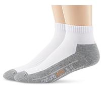 Camano 5932 Chaussettes De Sport, Blanc (White 1), 43-46 (Taille Fabricant: 43/46) (Lot de 2) Homme