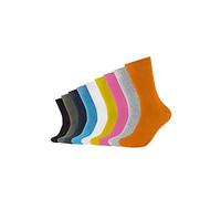 Camano 9106 Chaussettes, Orange (Ember Glow 2400), (Herstellergröße: 43/46) (Lot de 9) Femme