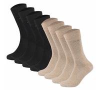 camano Chaussettes beige / noir, Taille 39-42