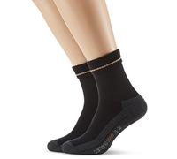 Camano Chaussettes de Sport (Lot de 2) Homme, Noir, 35/38